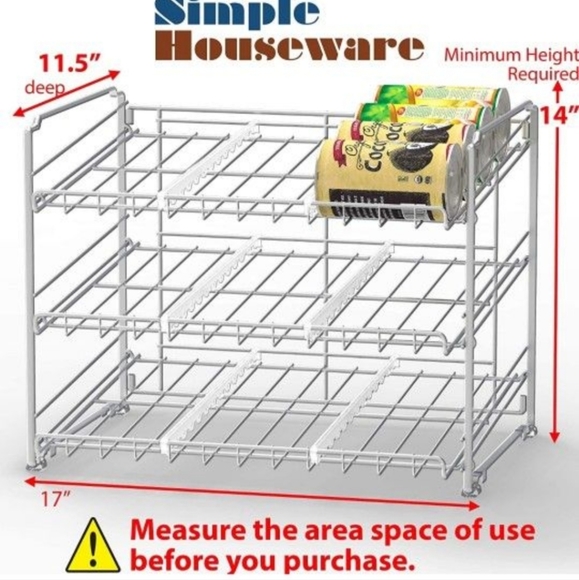 Can Rack Pantry Organizer - Picture 2 of 3